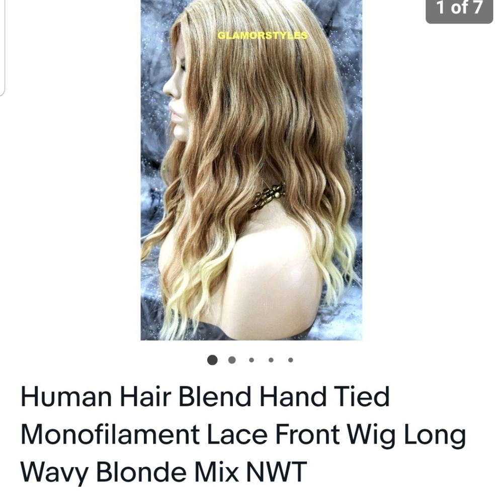 Human hair blend